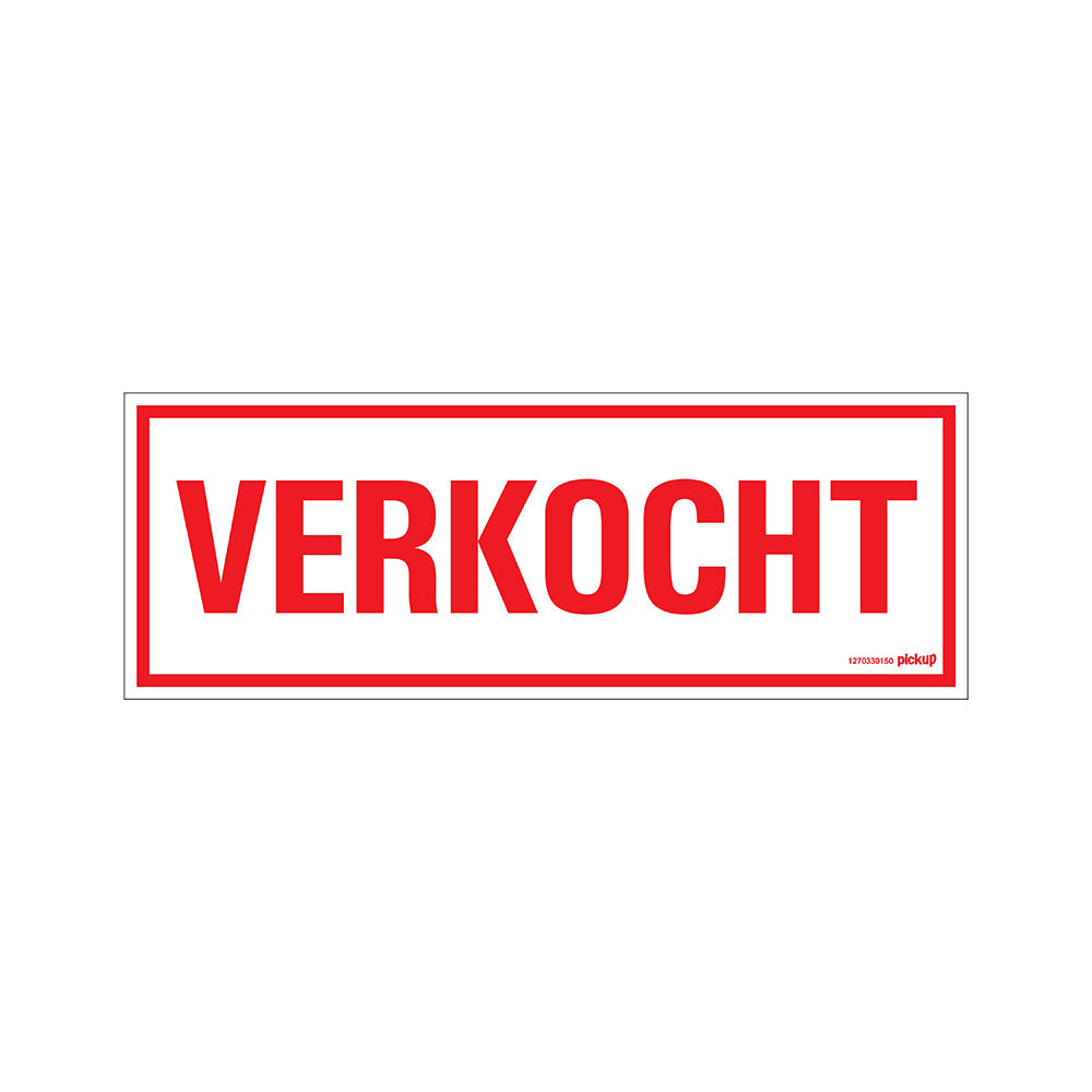 Bord 330x120 mm - Verkocht - 1270330150 - EAN 8711234128379 - hard kunststof polystyreen 1,5 mm