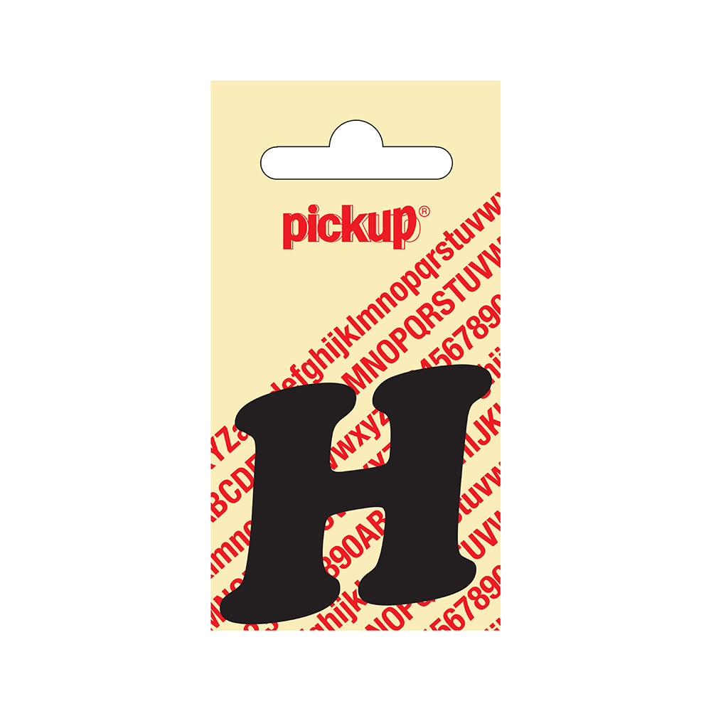 Plakletter CooperBlack 60 mm - zwart H - CooperBlack - 31302060H - EAN 8711234311078 - zelfklevend vinyl