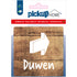 Route Acryl Duwen hout - 9 x 9 cm - 4219090116 - EAN 8711234004895 - zelfklevend acrylaat 3 mm