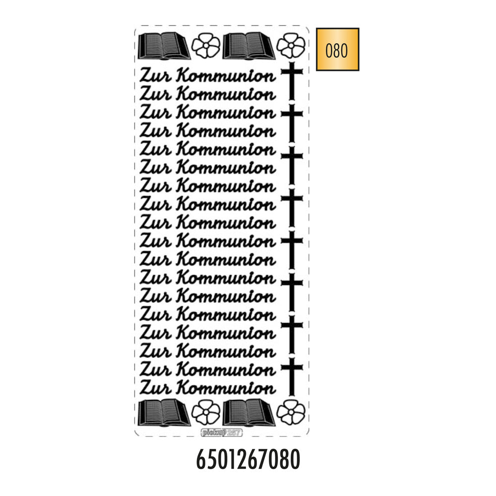 Hobbysticker 267 goud 6501267080 EAN 8711234419224 