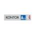 Route alulook 165 x 44 mm - KONTOR - 7406 - EAN 8711234074065 - zelfklevend kunststof aluminiumlook alulook