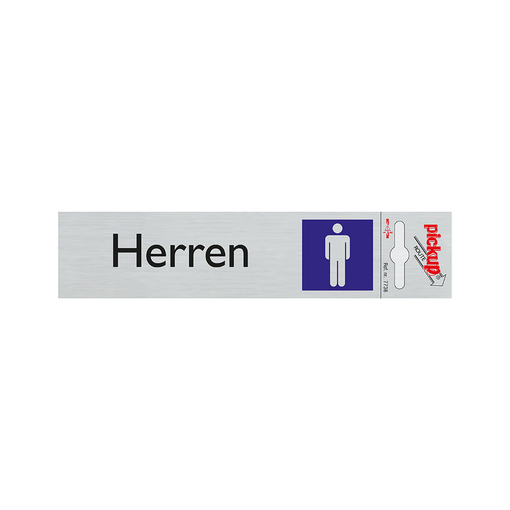 Route Alulook 165x44 mm - Herren - 7736 - EAN 8711234077363 - zelfklevend kunststof aluminiumlook alulook