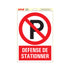 Pictogram Vinyl 230x330 mm - Defense de stationner - 8199230251 - EAN 8711234039309 - zelfklevende vinyl